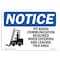 Signmission OSHA Sign, Pit Radio Communication Required With, 10in X 7in Rigid Plastic, 10" W, 7" H, Landscape OS-NS-P-710-L-17305 - alternate 1
